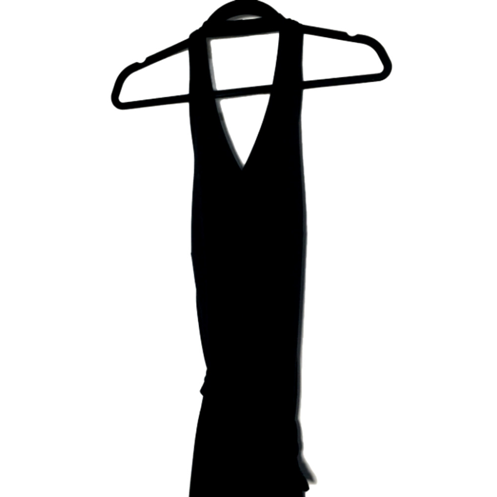 Gap Black Halter Tie Waist Jumpsuit One Piece Size XS